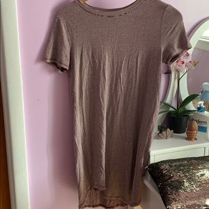 Striped t shirt dress forever 21
